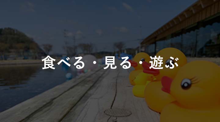 食べる・見る・遊ぶ